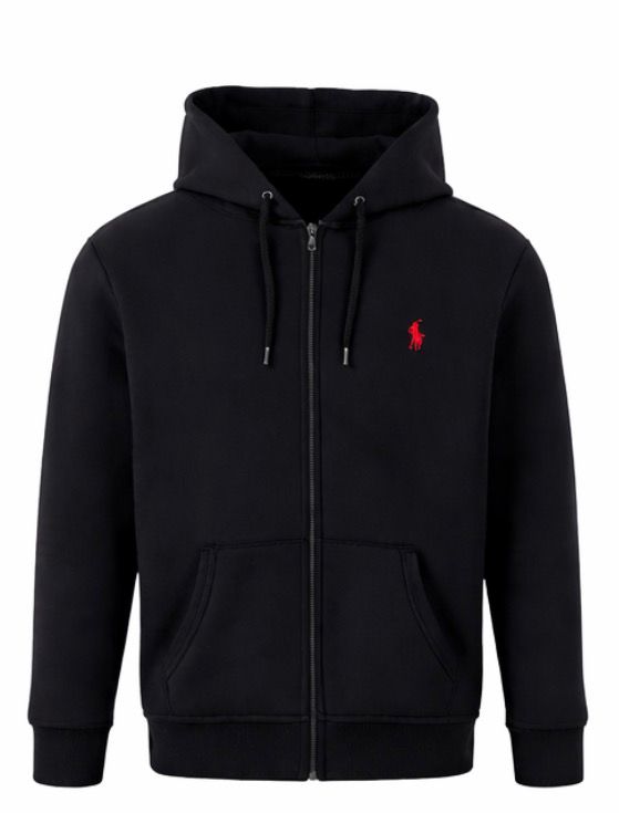 Black RL Zip Tracksuit Superclone